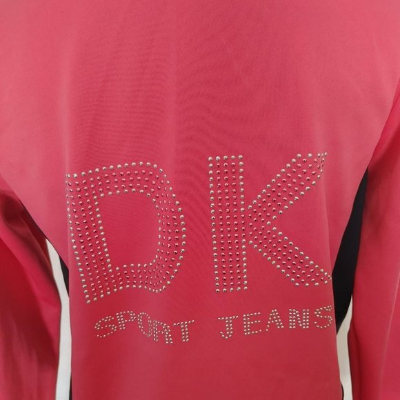 2pcs set pink with 2 side pockets shirt long sleeve with pant size s - Picture 4 of 8